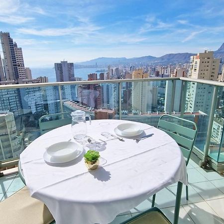 Apartamento Terraza privada con vistas panorámicas Benidorm Exterior foto