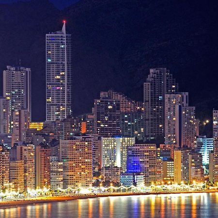 Apartamento Terraza privada con vistas panorámicas Benidorm Exterior foto