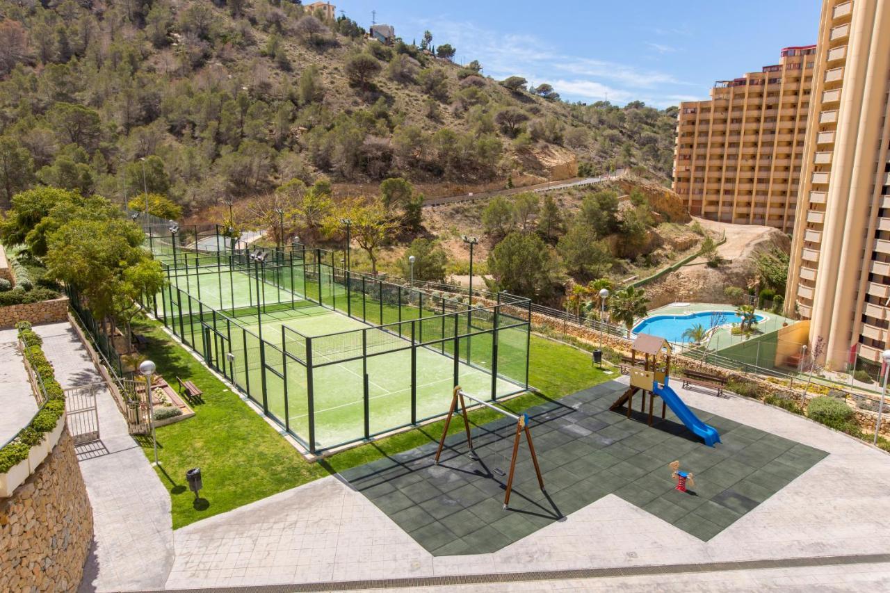 Apartamento Terraza privada con vistas panorámicas Benidorm Exterior foto