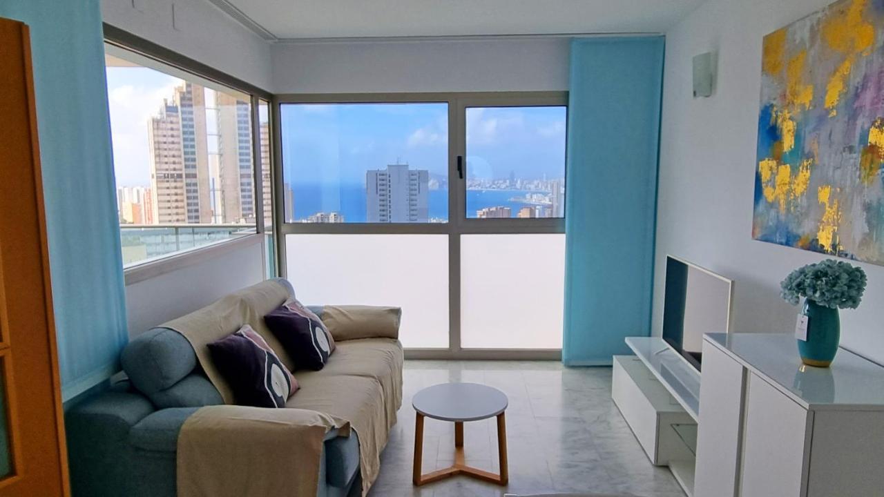 Apartamento Terraza privada con vistas panorámicas Benidorm Exterior foto